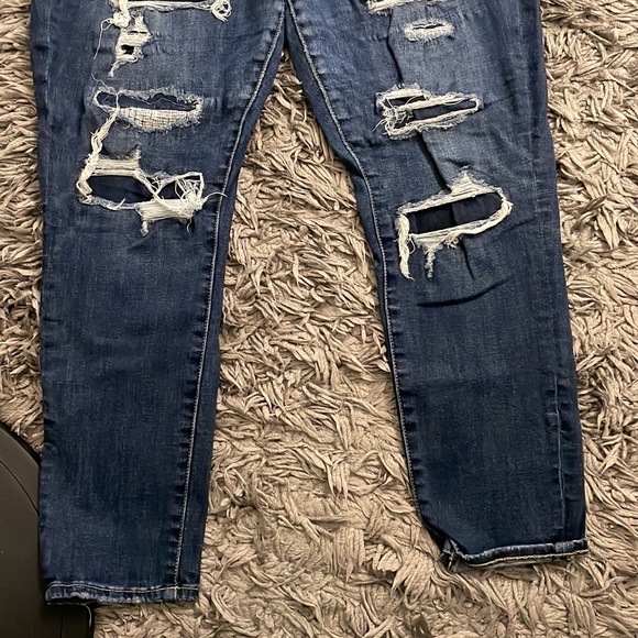 Distressed AE Ankle Jeans - Picture 2 of 8